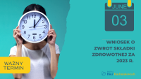 Roczne rozliczenie składki na ubezpieczenie zdrowotne. Ostatni dzień na złożenie wniosku o zwrot nadp